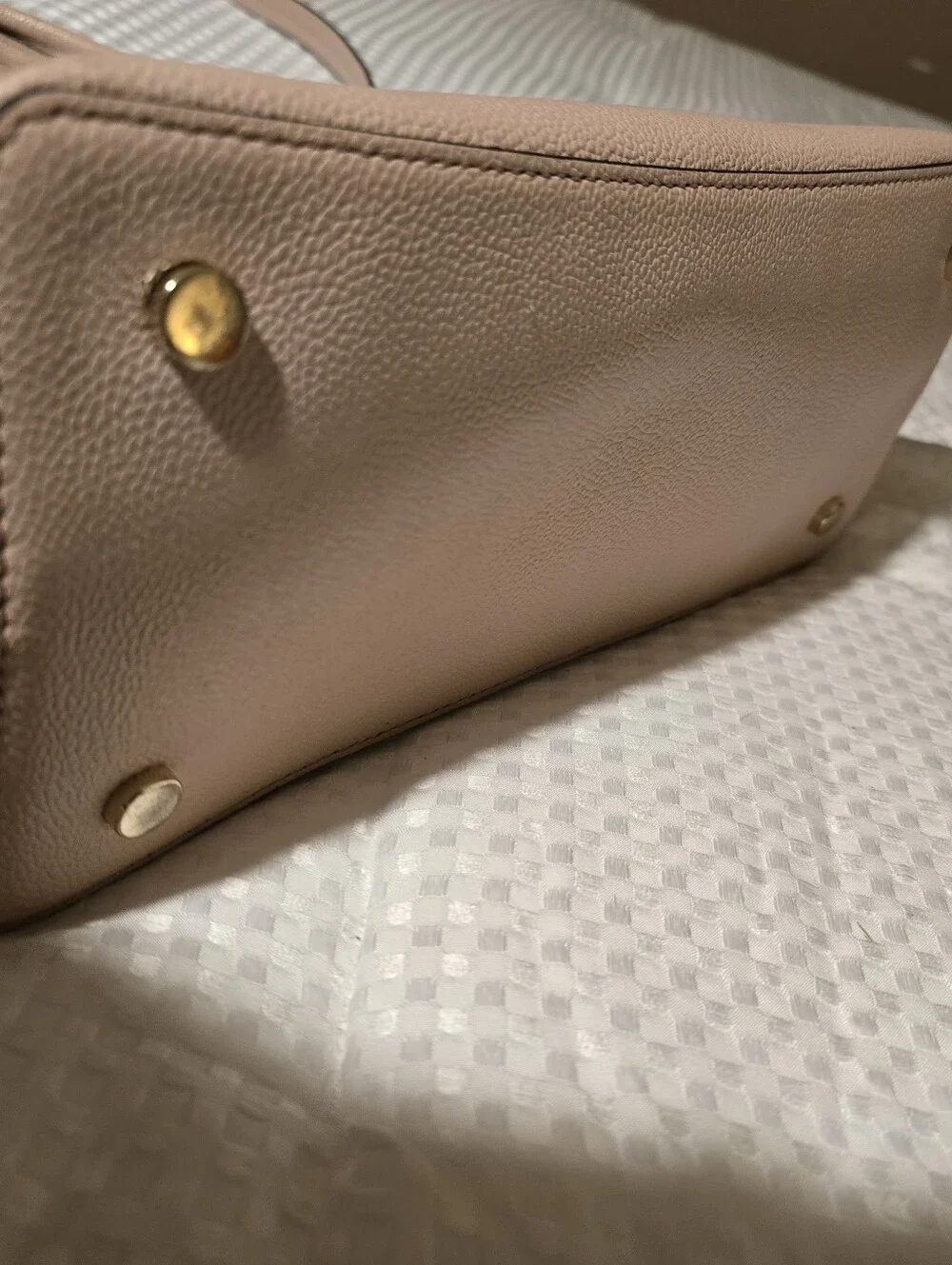 kate spade Blush Pink Leather Satchel with Detachable Strap - Picture 6 of 6